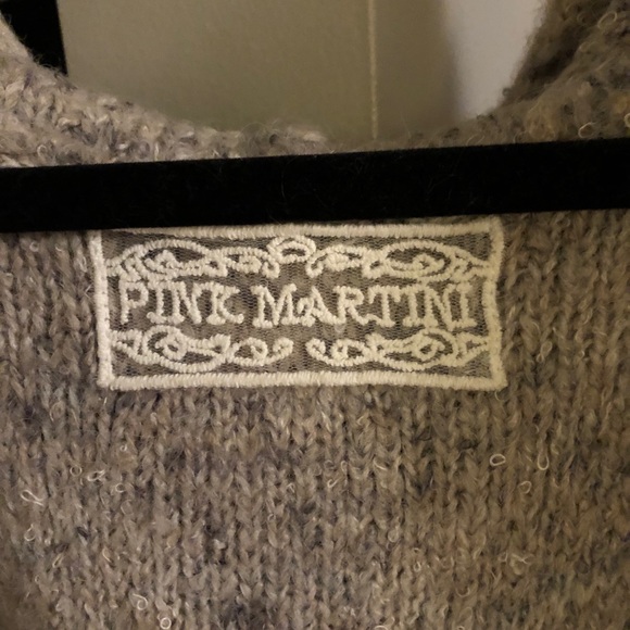 Pink Martini long vest cardigan - Picture 4 of 4